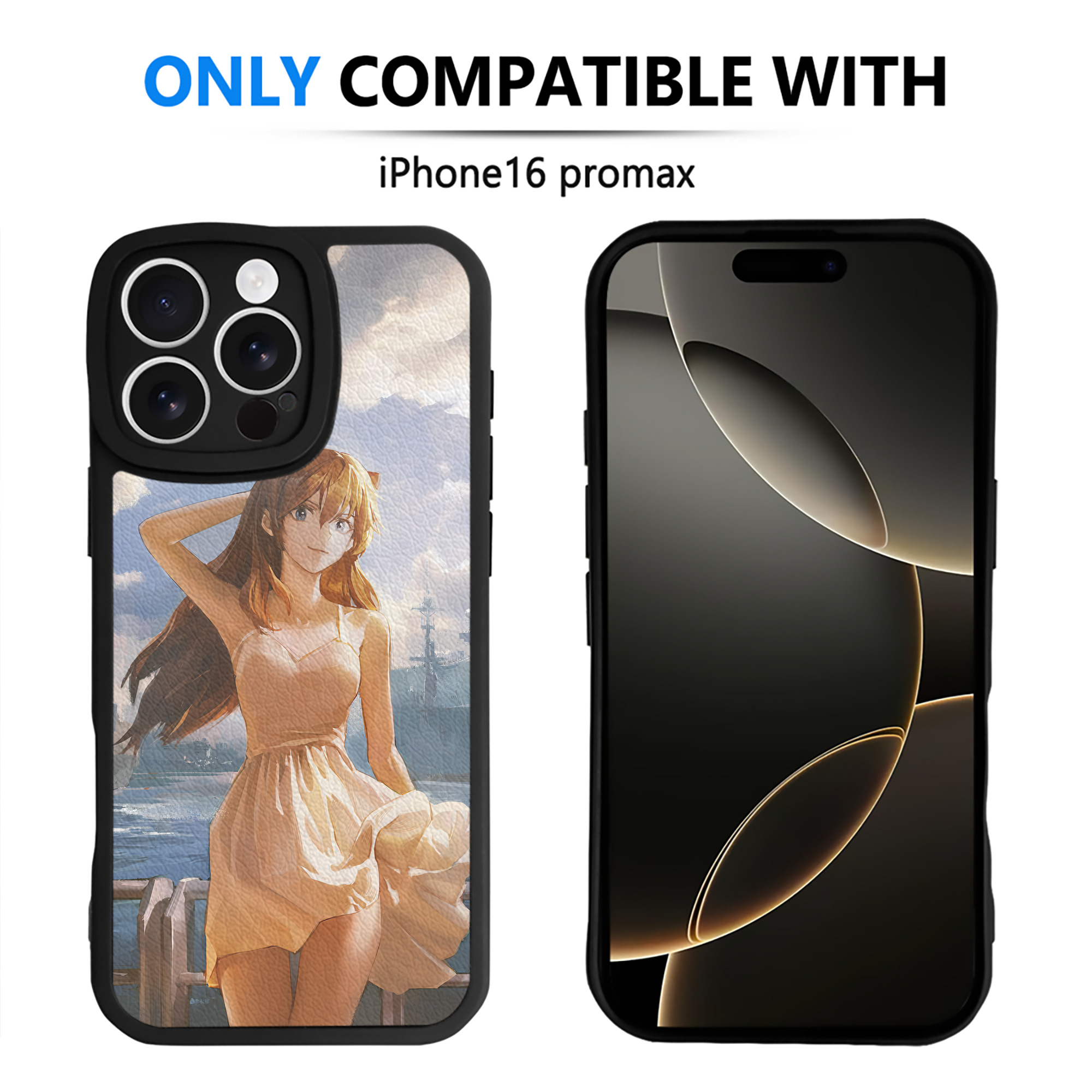 （画像用） EVA 新世紀エヴァンゲリオン 【iPhone 16シリーズ対応】シリコンスマホケース（レザー調） 材質：シリコン